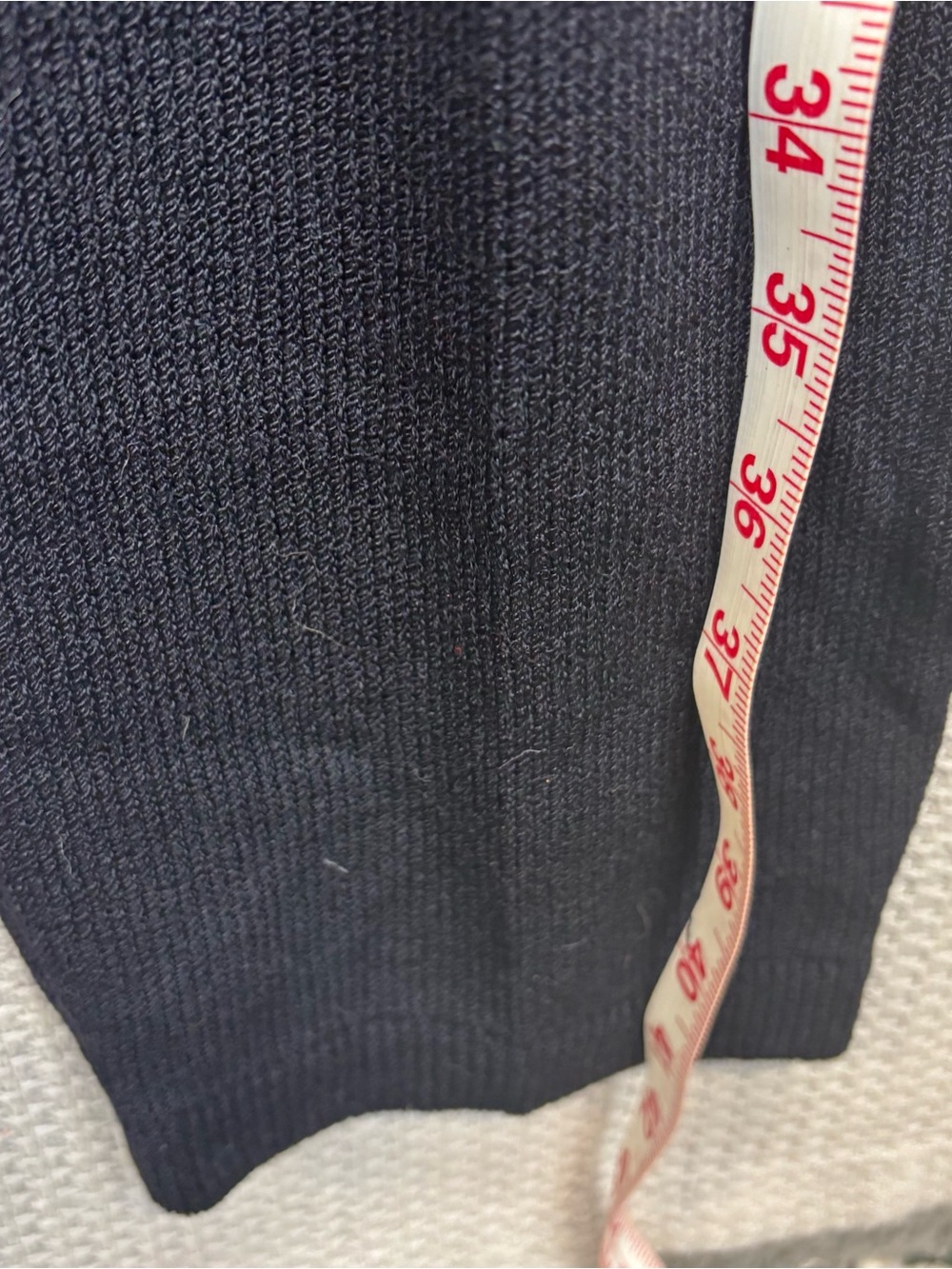 Vtg St John Knit Jumpsuit Black Size 8 Mock Turtleneck Classic Quiet Luxury EUC - Picture 11 of 12